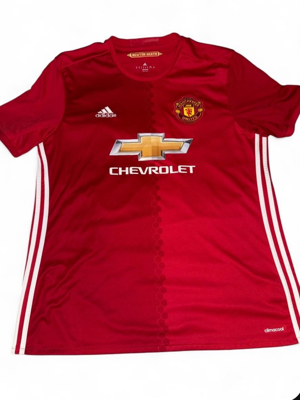 MANCHESTER UNITED 2016 2017 MKHITARYAN HOME SHIRT FOOTBALL SOCCER ADIDAS Size XL